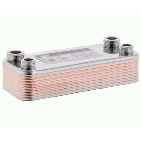 Échangeur Plaques Chaudière Ferroli Gntkunit 39812300 1 Échangeur Plaques Chaudière Ferroli Gntkunit 39812300