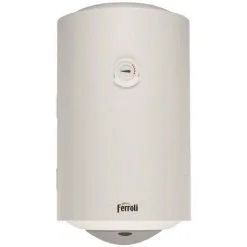 Chauffe-eau électrique Vertical Mural FERROLI TITANO 50 VE BF Capacité 48 Lt | Blanc