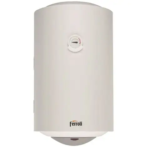 Chauffe-eau électrique Vertical Mural FERROLI TITANO 80 VE BF Capacité 80 Lt | Blanc 1 Chauffe-eau électrique Vertical Mural FERROLI TITANO 80 VE BF Capacité 80 Lt | Blanc