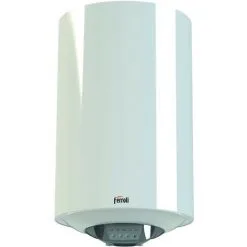 Chauffe-eau électrique à Accumulation Ferroli Titano Smart à Haut Rendement Capacité De 50 Litres | Blanc