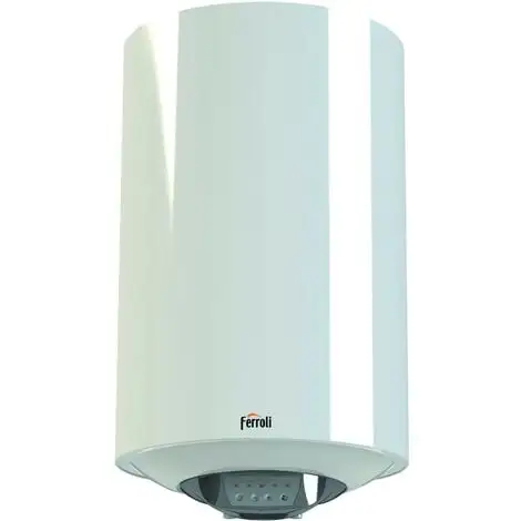 Chauffe-eau électrique à Accumulation Ferroli Titano Smart à Haut Rendement Capacité De 50 Litres | Blanc 1 Chauffe-eau électrique à Accumulation Ferroli Titano Smart à Haut Rendement Capacité De 50 Litres | Blanc