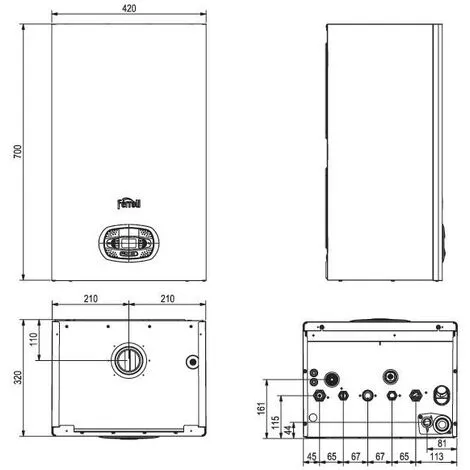 Chaudière Murale à Condensation FERROLI Bluehelix Tech RRT 34 C Chaudière Instantanée à Gaz Méthane | Blanc 2 Chaudière Murale à Condensation FERROLI Bluehelix Tech RRT 34 C Chaudière Instantanée à Gaz Méthane | Blanc – Image 2