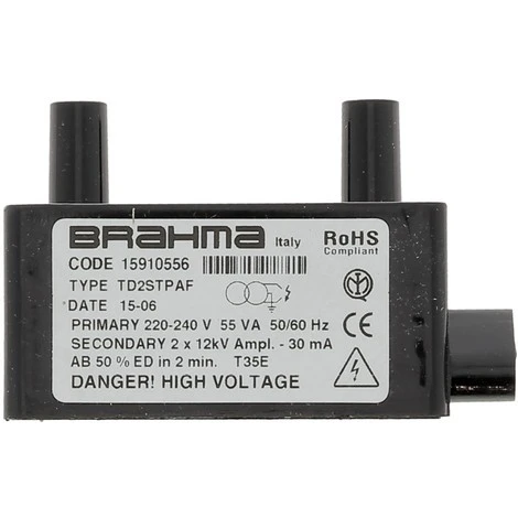 Transformateur D'allumage 39811930 FERROLI, Transformateur D'allumage, SUN G6- SUN G6R - ATLAS D30 UNIT- ATLAS D30 K100 UNIT 1 Transformateur D'allumage 39811930 FERROLI, Transformateur D'allumage, SUN G6- SUN G6R - ATLAS D30 UNIT- ATLAS D30 K100 UNIT