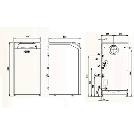 Chaudière GASOIL FERROLI SILENT ECO 30 2 Chaudière GASOIL FERROLI SILENT ECO 30 – Image 2